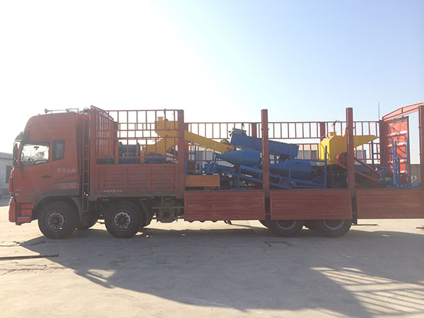 貴陽橡膠輪胎粉碎機發貨實況